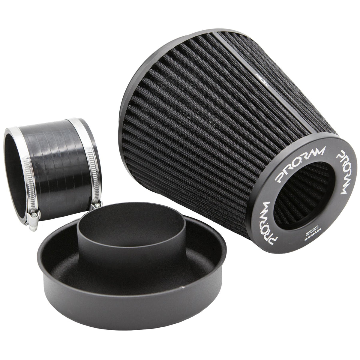 Ramair Jetstream Foam Cone Air Filter (Alloy Neck) â€“ 90mm External | PR-CC-195-VS-90-BK-KIT | Image 1