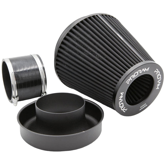 Ramair Jetstream Foam Cone Air Filter (Alloy Neck) – 90mm External | PR-CC-195-VS-90-BK-KIT | Image 1