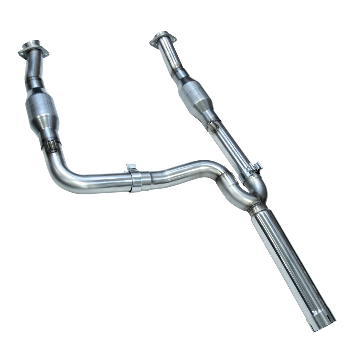 Kooks 2-1/2" x 3" Catted Y-Pipe. 2004-08 Dodge Ram 1500 5.7L. Requires Kooks Headers.