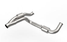 Kooks 2-1/2" SS GREEN Catted Y-Pipe For HEMI Swap. 2007-2018 Jeep Wrangler JK.