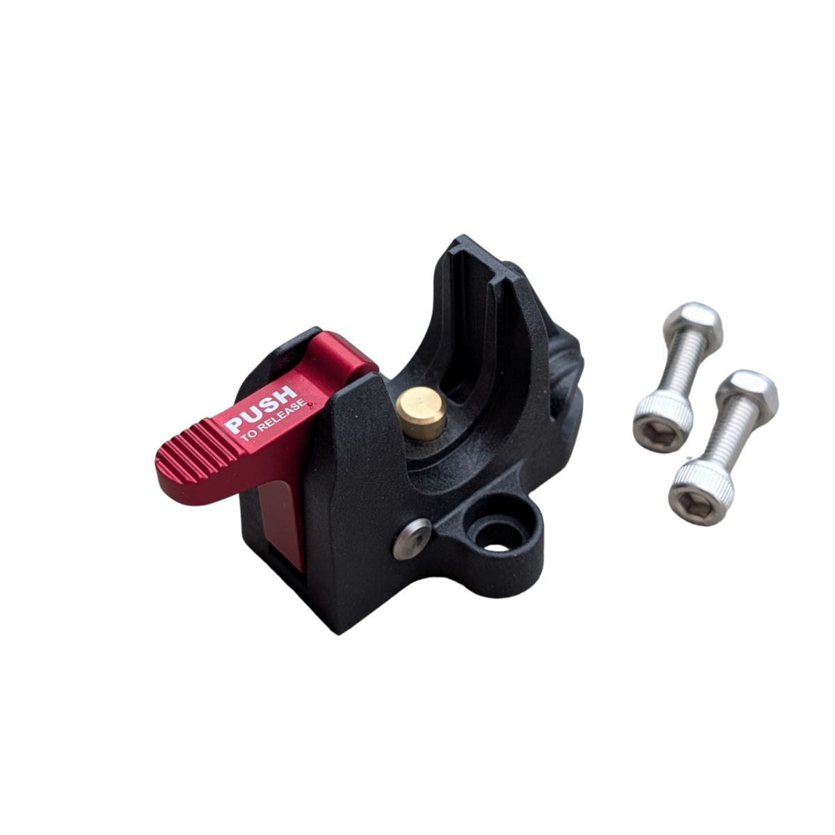APEX Design USA universal gauge snap mount Composite Edition in matte black