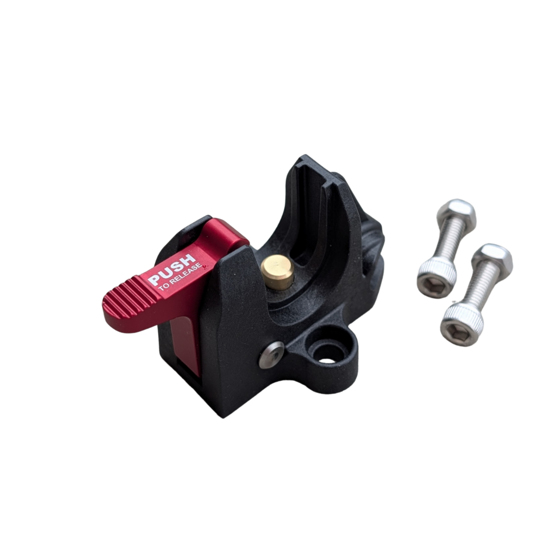 APEX Design USA universal gauge snap mount Composite Edition in matte black