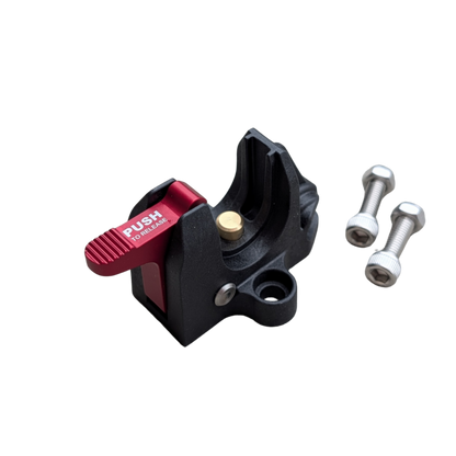 APEX Design USA universal gauge snap mount Composite Edition in matte black