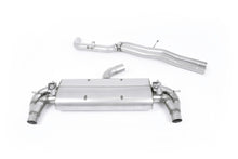 Audi RS3 8V Pre Facelift - Valved &amp; Non-Resonated (Louder) Cat-Back Exhaust System with Cerakote Black Oval Trims