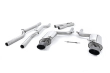 Audi RS4 B7 - Non-Valved &amp; Non-Resonated Cat-Back Exhaust System with Satin Black Sheen Trims