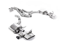Audi RS6/RS7 C8 - Front Silencer Back System (Twin 80mm) with Polished Oval Trims