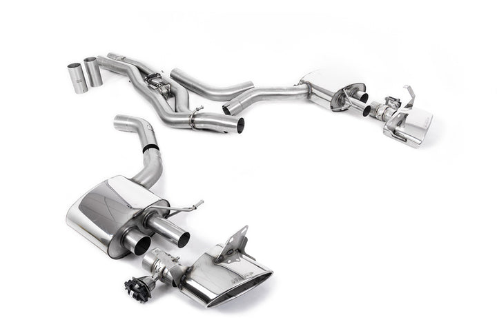 Audi RS6/RS7 C8 - Front Silencer Back System (Twin 80mm)