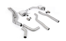Audi RS6/RS7 C8 - Non Resonated Cat Back System (Twin 80mm) with Cerakote Black Oval Trims - Louder - (OE Requires Cutting)