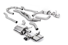 Audi RS6/RS7 C8 - Non Resonated Cat Back System (Twin 80mm) with Polished Oval Trims - Louder - (No Cutting Required)
