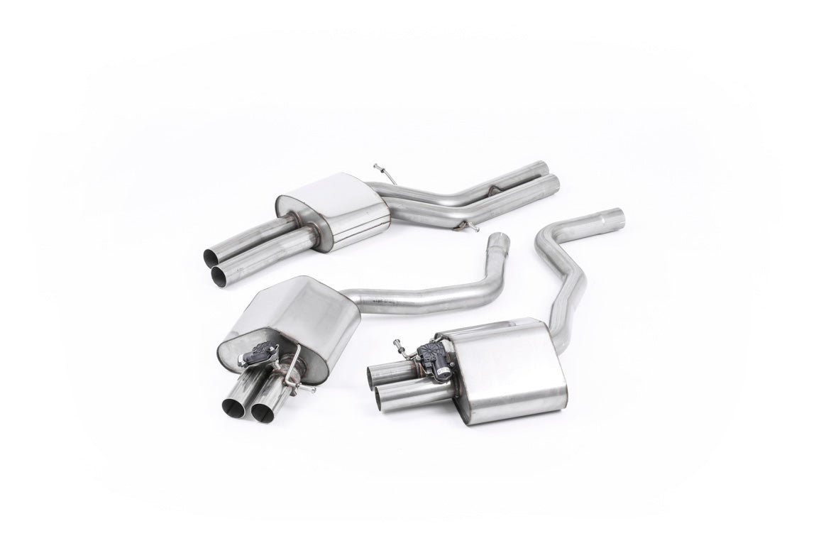 Audi RS6 C7 - Road+ Cat-Back Exhaust System - Fits OE Tips