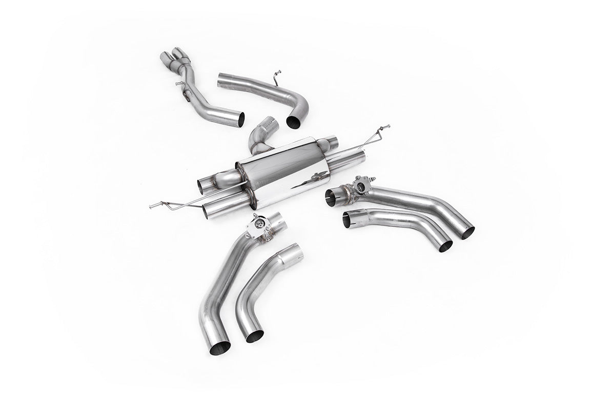 Audi RSQ3 - 80mm OPF Back Race (Loudest) Exhaust System - Fits with OE Tailpipes