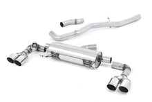 Audi S1 - Non-Resonated (Louder) Cat-Back Exhaust System with Quad Polished Round Trims