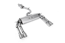 Audi S3 8V/V.2 - Resonated (Quieter) Cat-Back Exhaust System with Quad Oval Polished Trims
