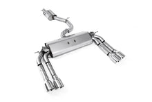 Audi S3 8V/V.2 - Resonated (Quieter) Cat-Back Exhaust System with Quad Round Polished Trims