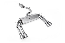 Audi S3 8V/V.2 - Resonated (Quieter) Cat-Back Exhaust System with Quad Round Titanium Trims