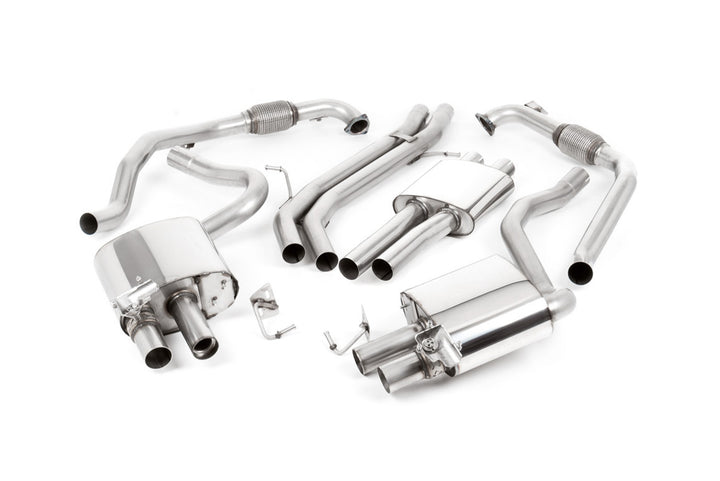 Audi S4 B9 Sport Diff without Brace Bars - Cat Back