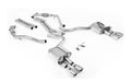 Audi S5 B9 Sport Diff models with Brace Bars - Non-Resonated Cat-Back (Louder) with Quad Polished Trims