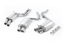 Audi S5 V8 - Resonated (Quieter) Cat-Back Exhaust System with Polished Trims (For Manual Models)