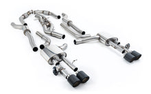 Audi S8 D5 V8 (Long Wheel Base) - Resonated (Quieter) Cat-Back with JET-115 Carbon Trims
