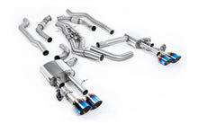 Audi S8 D5 V8 - Non-Resonated (Louder) OPF-Back Exhaust System with GT-115 Burnt Titanium Trims