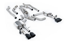 Audi S8 D5 V8 - Non-Resonated (Louder) OPF-Back Exhaust System with GT-115 Cerakote Black Trims