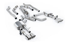 Audi S8 D5 V8 - Non-Resonated (Louder) OPF-Back Exhaust System with GT-115 Polished Trims