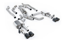 Audi S8 D5 V8 - Non-Resonated (Louder) OPF-Back Exhaust System with JET-115 Carbon Trims