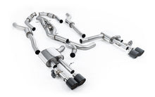 Audi S8 D5 V8 - Resonated (Quieter) OPF-Back Exhaust System with JET-115 Carbon Trims