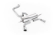 Audi TT MK2 2.0 2WD - Cat-Back Exhaust System with Dual GT100 Trims (For 3.2 V6 Valance)