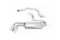 Audi TT MK2 2.0 2WD - Cat-Back Exhaust System with Twin Polished JET Trims