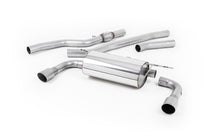 BMW 4 Series F32 428i Auto - Non-Resonated (Quieter) Cat-Back Exhaust System with Titanium Trims (For 435i M Sport Valance)