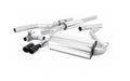 BMW 4 Series F32 428i Auto - Resonated (Quieter) Cat-Back Exhaust System with Cerakote Black Trims