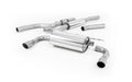 BMW 4 Series F32 428i Auto - Resonated (Quieter) Cat-Back Exhaust System with Titanium Trims (For 435i M Sport Valance)