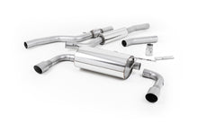 BMW 4 Series F32 428i Manual - Resonated (Quieter) Cat-Back Exhaust System with Titanium Trims  (For 435i M Sport Valance)