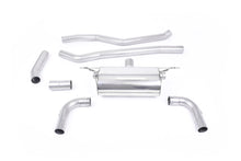 BMW F30 320i M Sport - Race Non-Resonated Cat-Back Exhaust System with Titanium GT-90 Trims