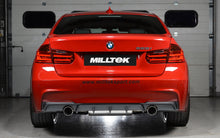 BMW F30 328i M Sport - Resonated (Quieter) Cat-Back Exhaust System with Twin Polished Trims