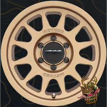 Method 703 bronze wheel face showing the 12-window design
