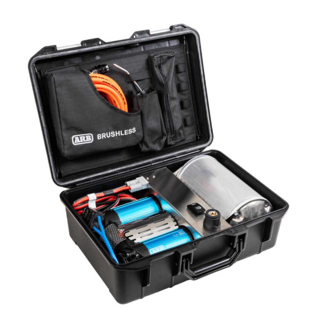 ARB Brushless Twin Portable Air Compressor 12V – High-Output Off-Road Recovery Air System