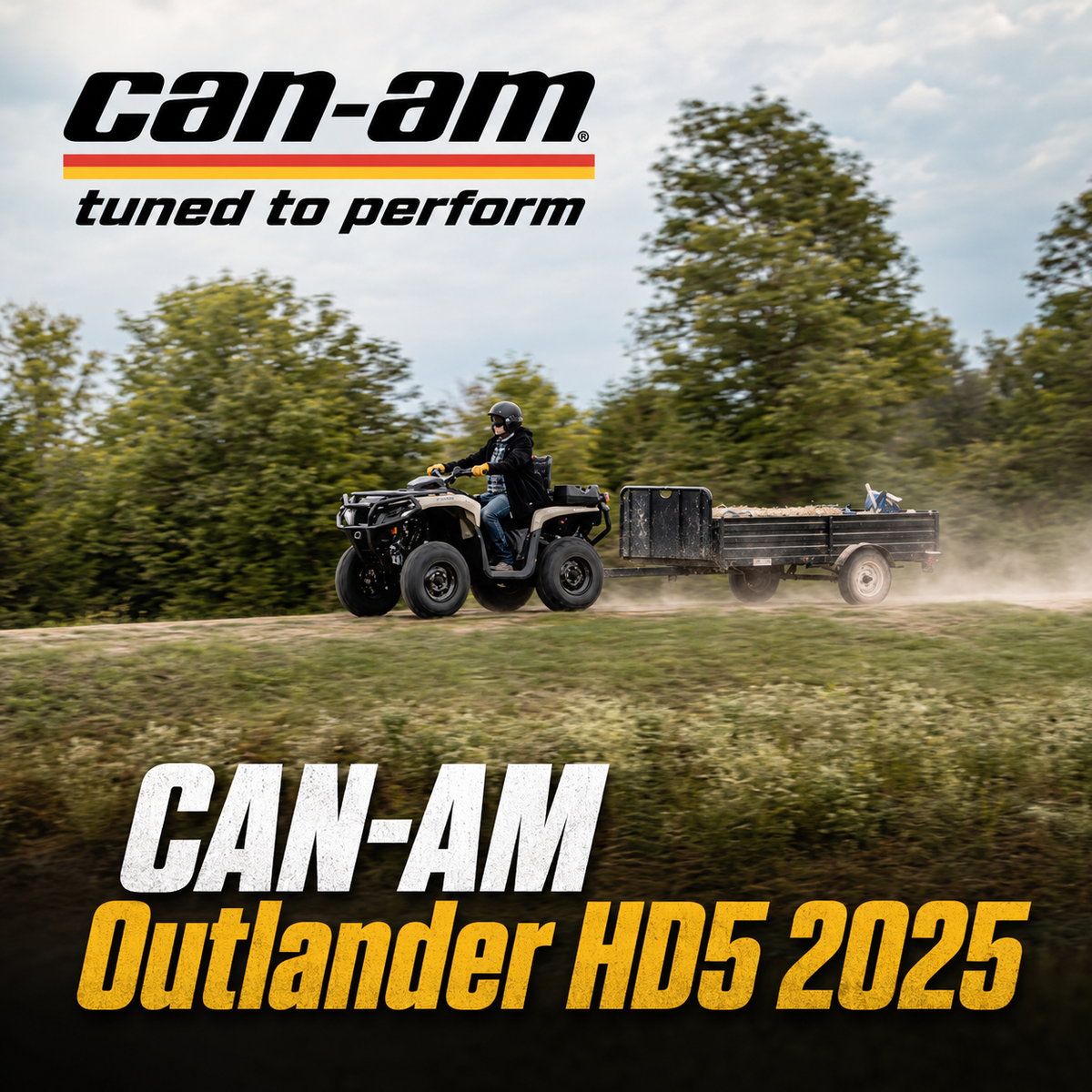 CAN-AM Outlander HD5 2025-2026 Custom ECU Tuning - ATV Remap Service