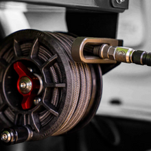 APEX Design USA Compact Reel System CRS air hose reel