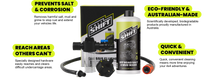 Salt Shift Chassis Flusher Kit - Deep Undercarriage Cleaning System - product view 10