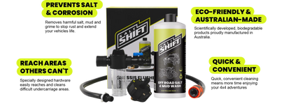 Salt Shift Chassis Flusher Kit Deep Undercarriage Cleaning