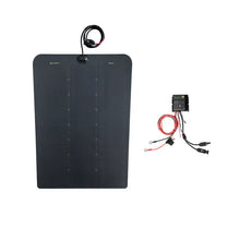 Chevrolet Silverado 2500HD with Scoop (2019-Present) Lensun 98W Hood Solar Panel
