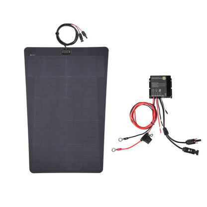Chevrolet Silverado 1500 3rd Gen (2007-2013) Lensun 75W Hood Solar Panel