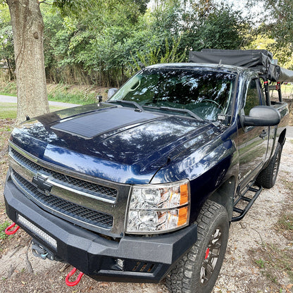 Chevrolet Silverado 1500 3rd Gen (2007-2013) Lensun 75W Hood Solar Panel