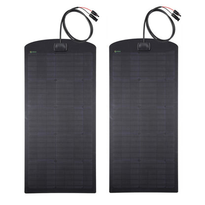 Chevrolet Silverado 2500HD (2015-2019) Lensun 110W Hood Flexible Solar Panel
