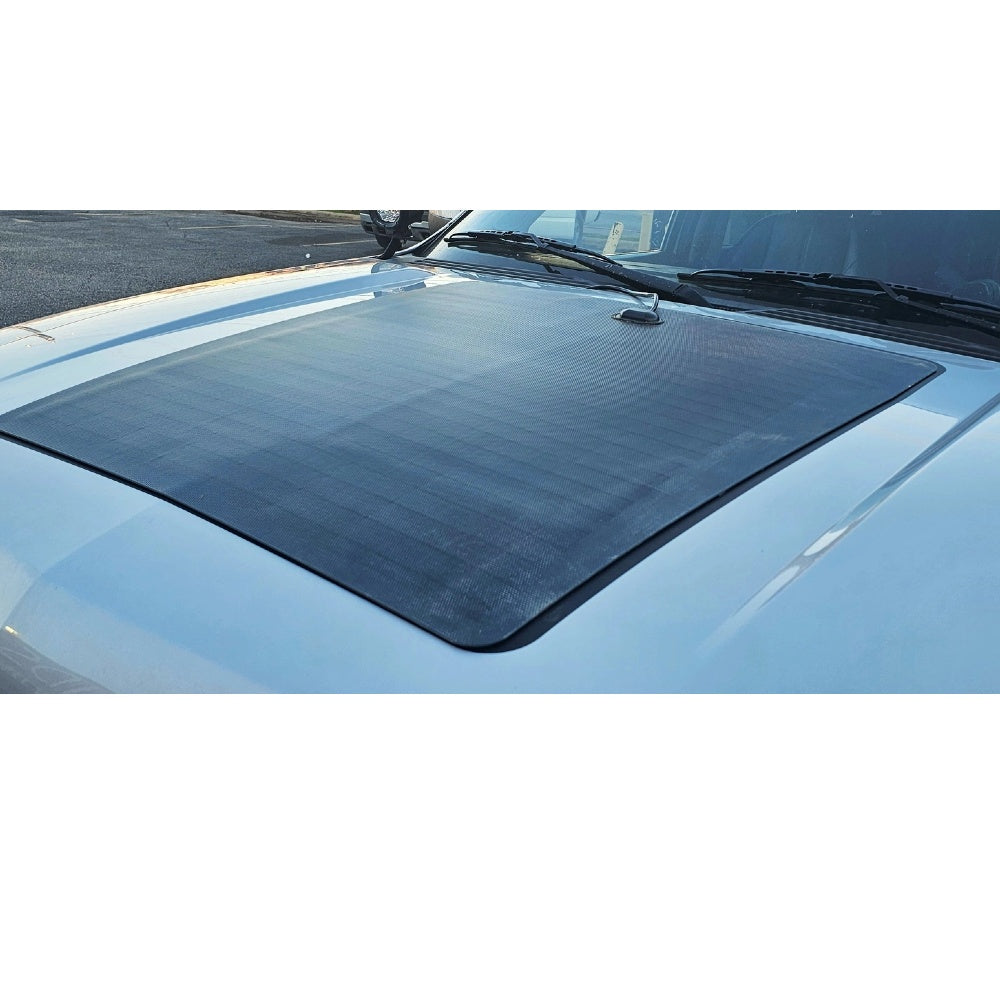 Chevrolet Suburban 10th Gen (2007-2014) Lensun 100W Hood Flexible Solar Panel