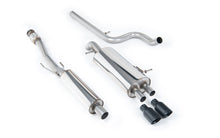 Citroen DS3 1.6 - Resonated (Quieter) Cat-Back Exhaust System With Cerakote Black Trims