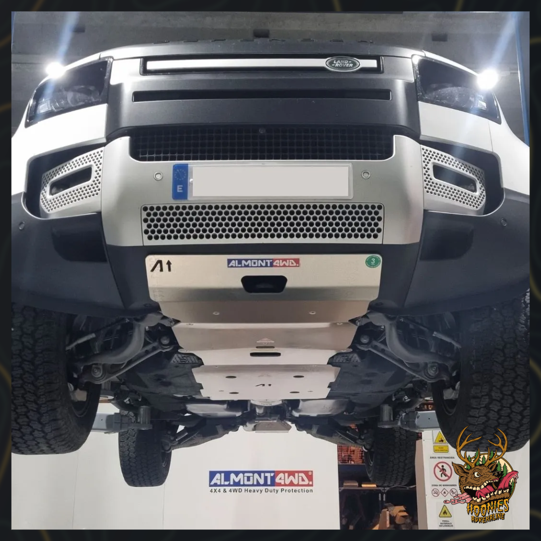 ALMONT4WD Land Rover Defender 110 2020+ Front Skid Plate – Underbody Protection Upgrade