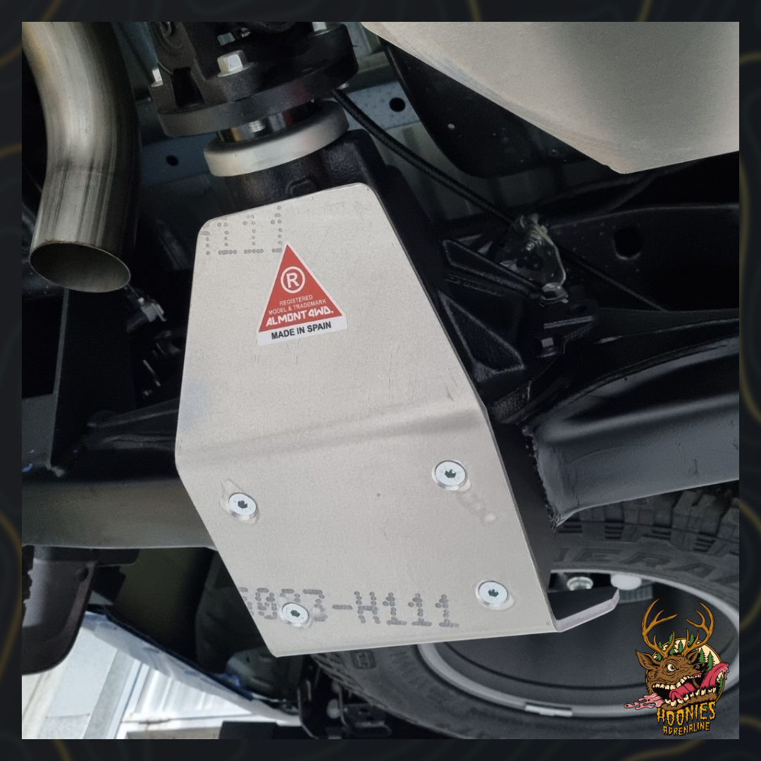 ALMONT4WD Ford Next-Gen Ranger Raptor Rear Differential Skid Plate - Underbody Protection Upgrade